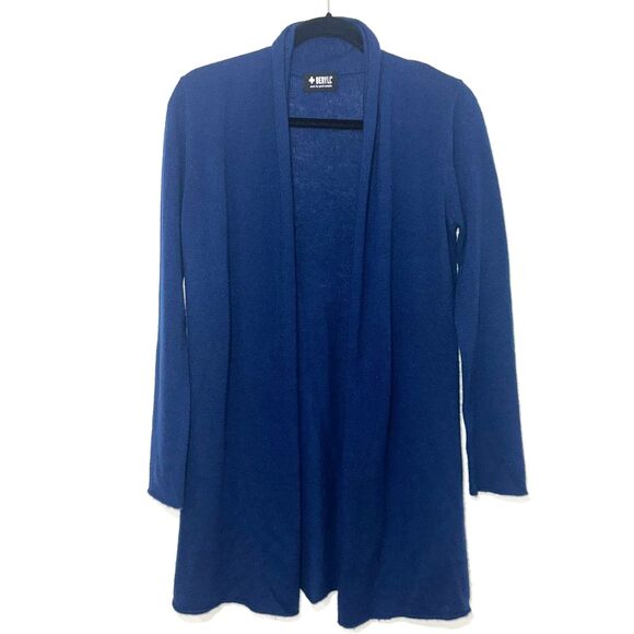 +Beryll Cashmere Open Front Cardigan - Navy O/S - Picture 1 of 4